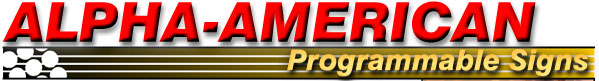 Alpha-American Programmable Signs Logo